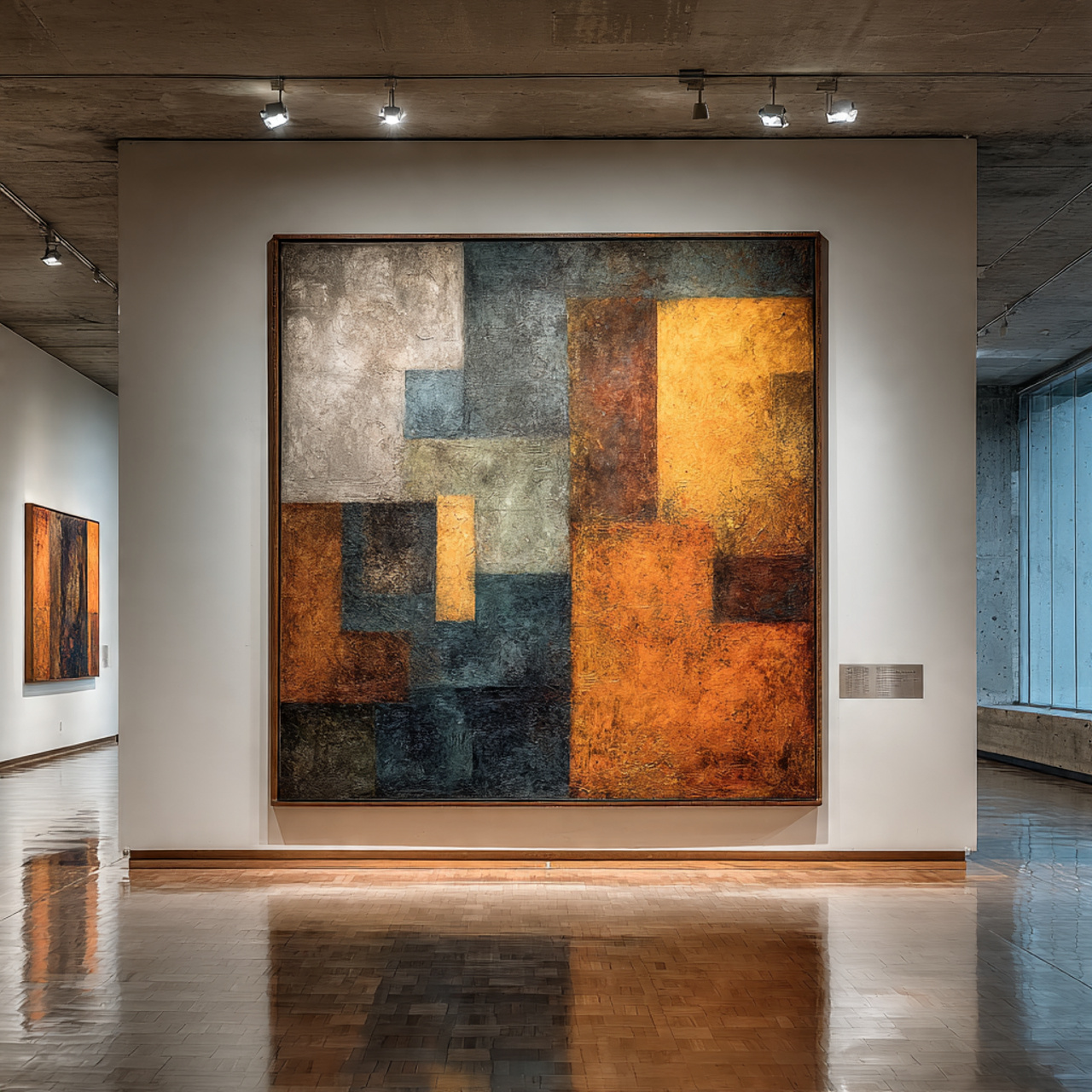 Abstract gallery print